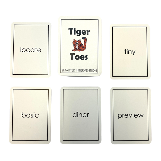 Use the Tiger Division game cards as a syllable division review drill in small group interventions or as a literacy center activity. This game helps students strengthen their reading skills, build their vocabulary, and improve their comprehension in a fun and interactive way. It is designed to reinforce key concepts in a way that is engaging and memorable.